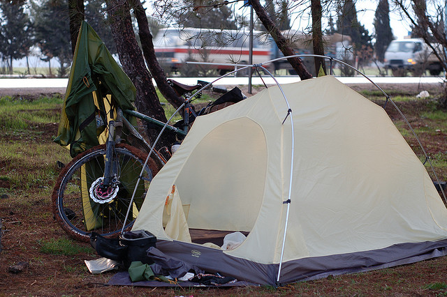 The worst campsite ever
